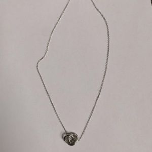 Sterling Silver Ring Necklace